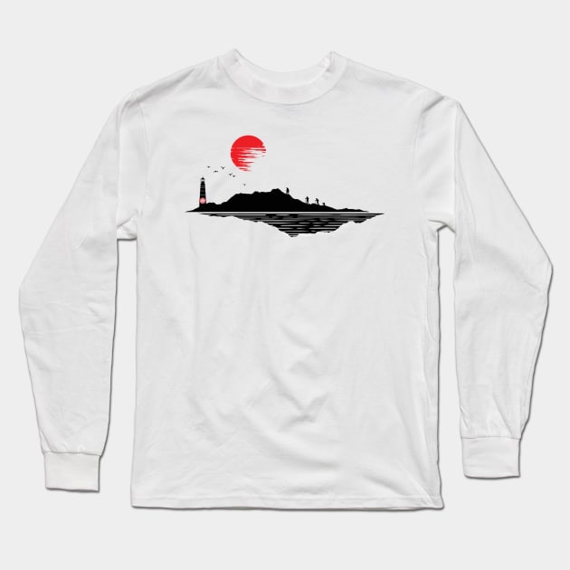 Hike Long Sleeve T-Shirt by FujiDesign